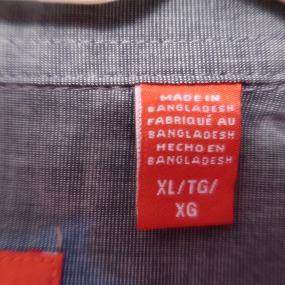 IZOD Men's Long Sleeve Button Down Shirt Size XL - Picture 4 of 6